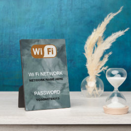 Info zum benutzerdefinierten WiFi-Netzwerkkennwort Fotoplatte