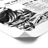 Infografik des heiligen Römisch-Katholischen Glaub Poster (Ecke)