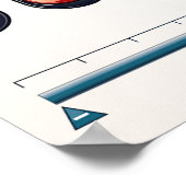 Infografik-Elemente und Datenvisualisierung Poster (Ecke)