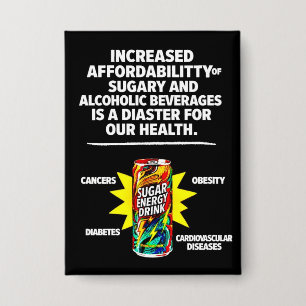 Infografik für öffentliche Gesundheit A1 Button