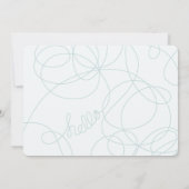 Infografiken Geburtshilfekarten Einladung (Rückseite)