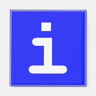 Infopoint-Symbol Magnet