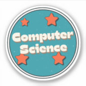 Informatik Aufkleber (Vorderseite)