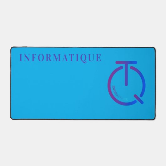 Informatik-Design Schreibtischunterlage (Vorderseite)