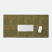 Informatik-Katzen-Logikoperatoren Schreibtischunterlage (Tastatur & Maus)