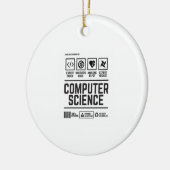 Informatik Keramik Ornament (Links)