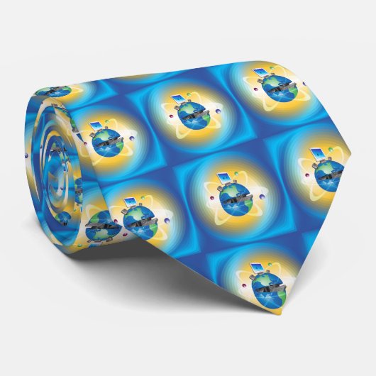 Informatik Krawatte (Gerollt)