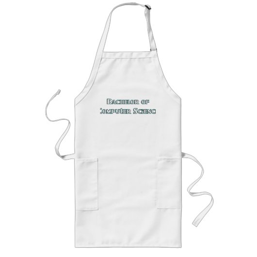 Informatik Lange Schürze (Vorne)