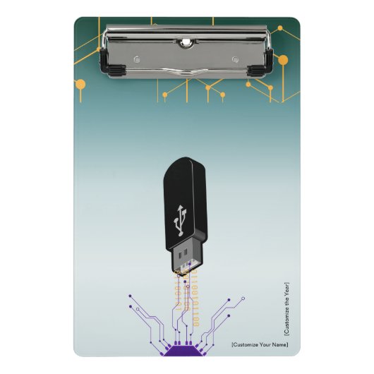 Informatik  mini klemmbrett (Vorderseite)