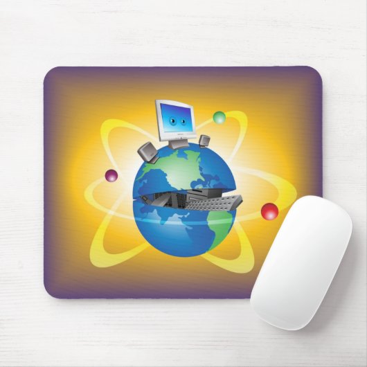 Informatik Mousepad (Mit Mouse)