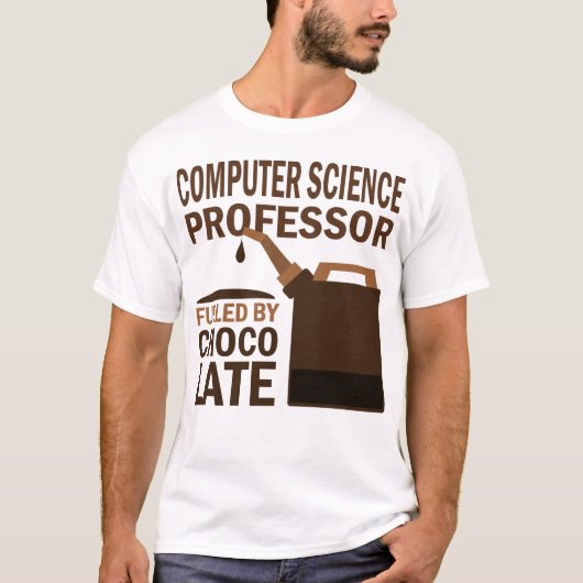 Informatik-Professor (lustiges) Geschenk T-Shirt (Vorderseite)