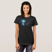 Informatik Python Programmierer Essen Code Schlaf  T-Shirt (Vorne ganz)
