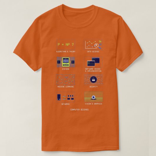 Informatik T-Shirt (Design vorne)