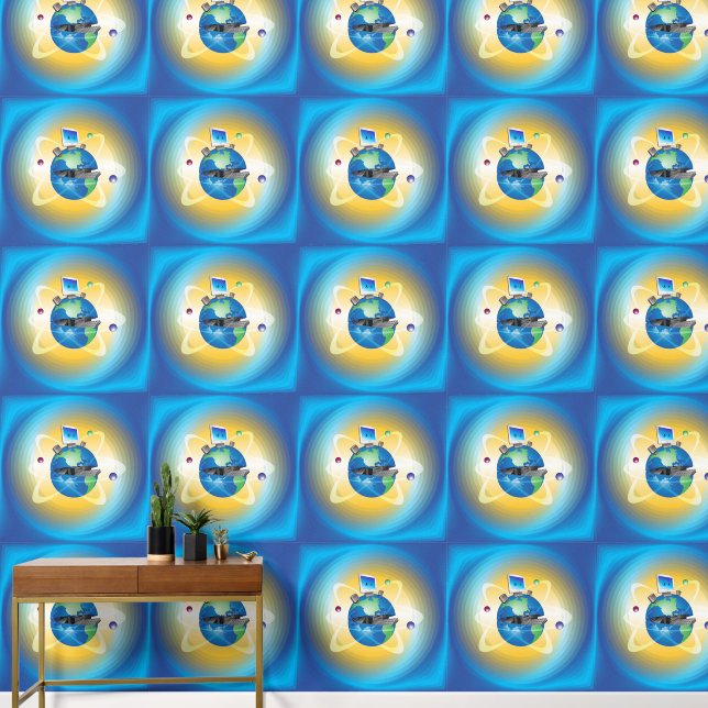 Informatik Tapete (Hausflur)