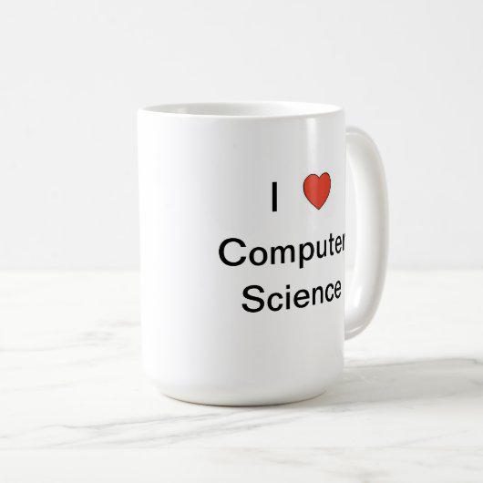 Informatik-Tasse Kaffeetasse (VorderseiteRechts)