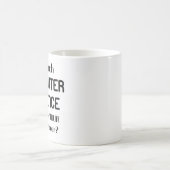 Informatik unterrichten kaffeetasse (Mittel)