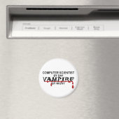 Informatiker am Tag, Vampire am Abend Magnet (In Situ (Geschirrspüler))