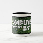 Informatiker haben Byte… Nagen, Stückchen-Tasse Zweifarbige Tasse (Mittel)