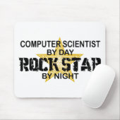 Informatiker-Rockstar Mousepad (Mit Mouse)