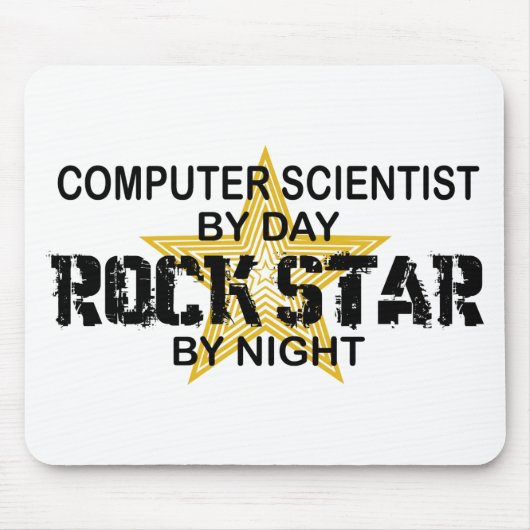 Informatiker-Rockstar Mousepad (Vorne)