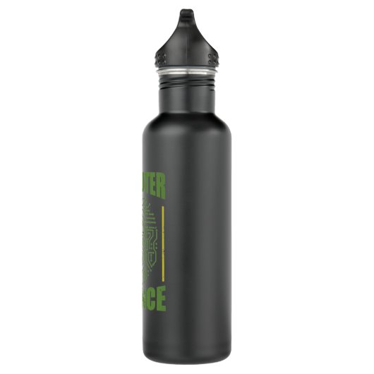 Informatiker Software Edelstahlflasche (Rechts)