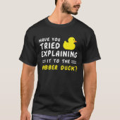 Informatiker Squeaky Duck Bugfix Coder Bugs T-Shirt (Vorderseite)