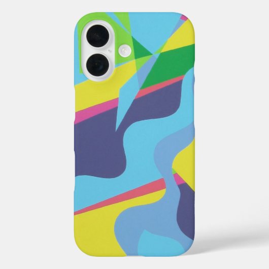 Information Highway Abstract Phone Case (Rückseite)
