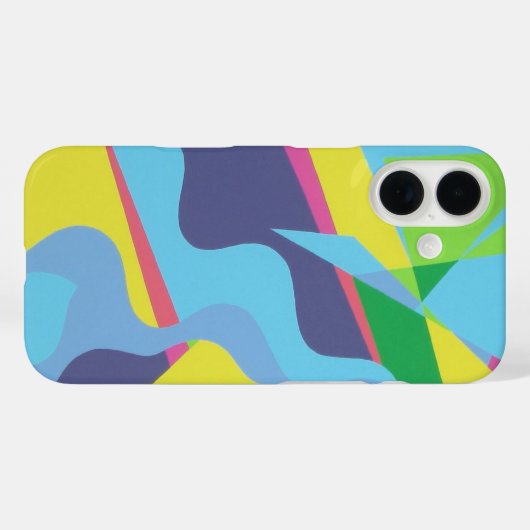 Information Highway Abstract Phone Case (Rückseite (Horizontal))