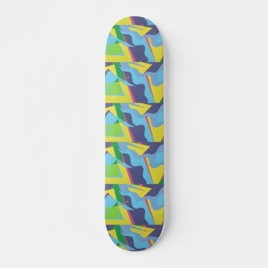 Information Highway Buntes Skateboard Deck (Vorne)