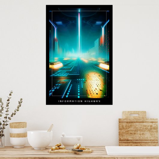Information Highway Poster (Küche)