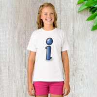 Information Symbol Girls T - Shirt