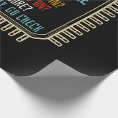 Information Technology Tech Technical Support Gift Geschenkpapier (Ecke)