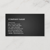 Informationen, Daten und Kommunikationstechnologie Visitenkarte (Rückseite)