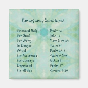 Informationen- für NotfälleSchriften für Magnet