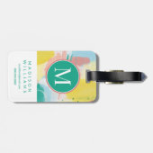 Informationen hinzufügen | ABSTRAKT Gepäckanhänger (Rückseite horizontal)