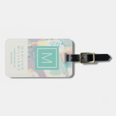 Informationen hinzufügen | Weiße Felsenbrühe Gepäckanhänger (Vorderseite horizontal)