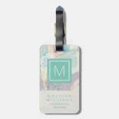 Informationen hinzufügen | Weiße Felsenbrühe Gepäckanhänger (Rückseite vertikal)