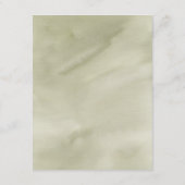 Informationen Palm Blätter Blumengrün Details Begleitkarte (Rückseite)