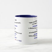 Informationen sind eine Ablenkung Tasse (Zentrum)