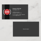 Informationen Technonology ES Tech beruflich Visitenkarte (Vorne/Hinten)