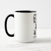 Informationen über die Handhabung von Funny Safety Tasse (Links)