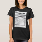 Informationen über Guadalupe Ernährung Problem lös T-Shirt (Vorderseite)