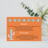 Informationen zu Bright Bold Cowboy Western Einladung (Stehend Vorderseite)