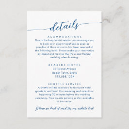 Informationen zu den minimalen modernen Hochzeitss Begleitkarte