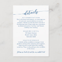 Informationen zu den minimalen modernen Hochzeitss