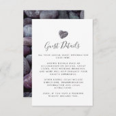 Informationen zu den Pebble Heart Discovery Begleitkarte (Vorne/Hinten)