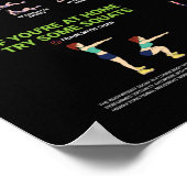 Informationen zu Gesundheit und Fitness - Ernährun Poster (Ecke)