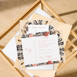 Informationen zu Hochzeiten im Wasser - rustikal Begleitkarte