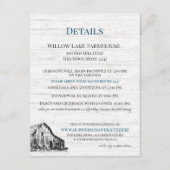 Informationen zu Landstall-Skizzen im Bauernhof Begleitkarte (Vorderseite)