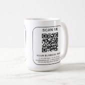 Informationen zu QR-Code für benutzerdefinierte Un Kaffeetasse (VorderseiteRechts)